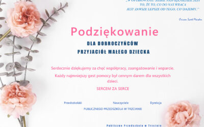 PODZIĘKOWANIE