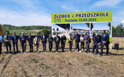 Rozpoczęcie budowy nowego budynku Żłobka i Przedszkola w Trzcianie