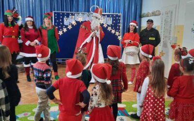 Wizyta Świętego Mikołaja w Przedszkolu