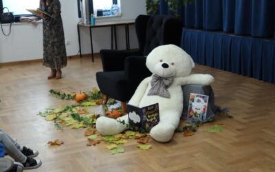 ” Mały Miś w Świecie Wielkiej Literatury ” – odwiedziny przedszkolaków w Gminnej Bibliotece w Trzcianie