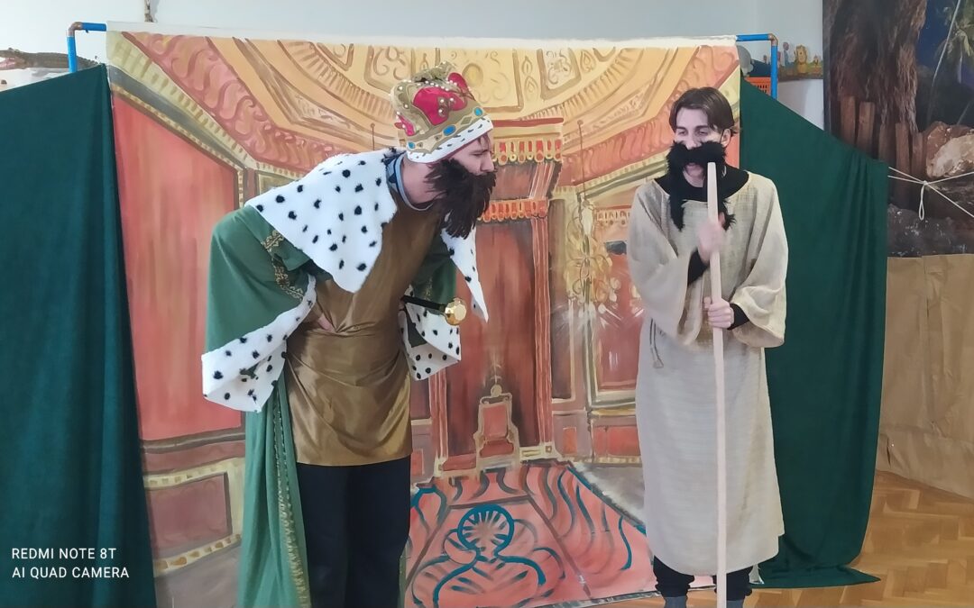Wizyta Teatrzyku Eden ” Niepokonany olbrzym”