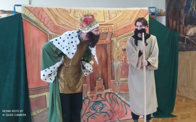 Wizyta Teatrzyku Eden ” Niepokonany olbrzym”