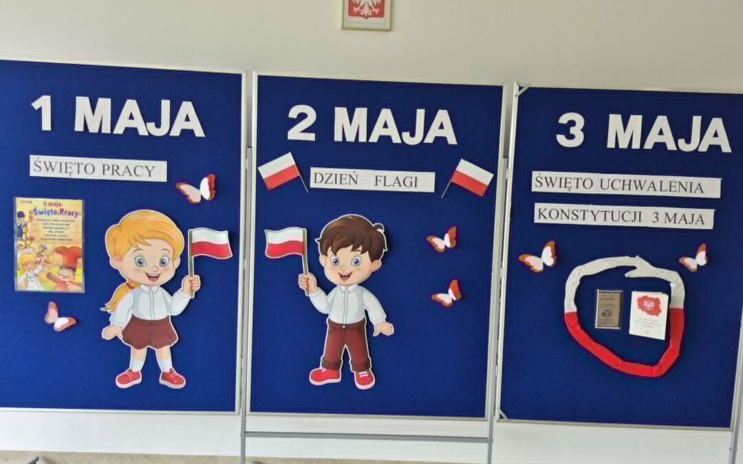 Obchody 1,2 i 3 Maja w Przedszkolu